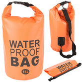 Geanta rucsac impermeabila 20L Kayak pentru drumetii Orange